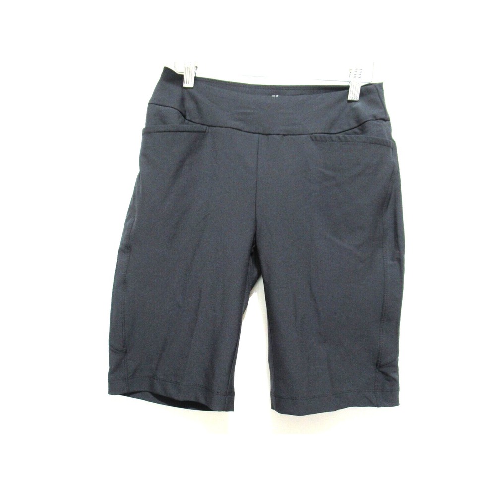 Women's TAIL White Label Size 2 Black Flat Front Stretch Golf Shorts